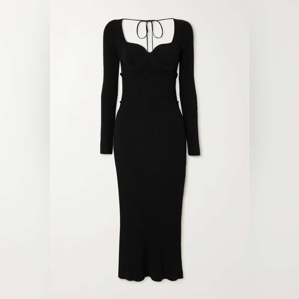 ALTUZARRA Louisa ribbed-knit midi dress - Picture 5 of 12
